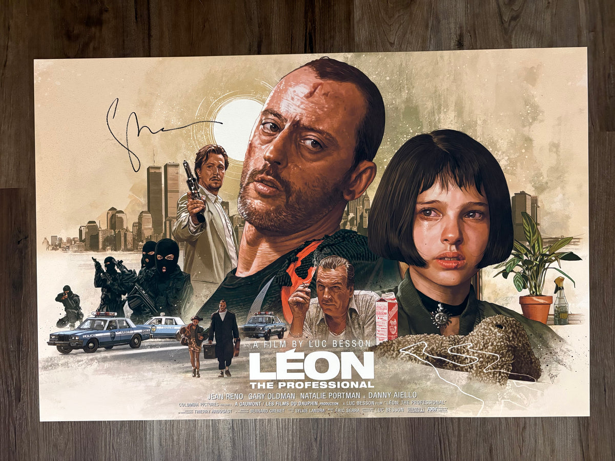 Leon: The Professional Signed By Gary Oldman – Movieartgallery