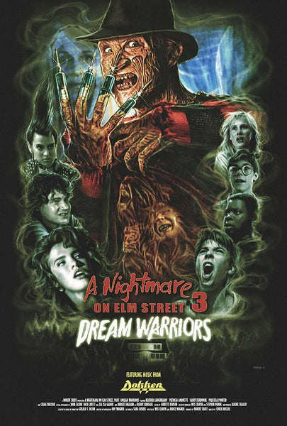 A NIGHTMARE ON ELM STREET 3 Signed By Robert Englund