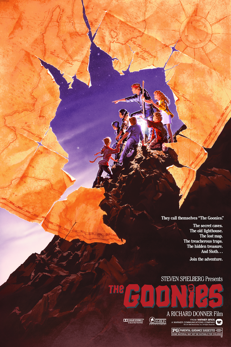 The Goonies ポスター John Alvin The Goonies John Alvin – Movieartgallery