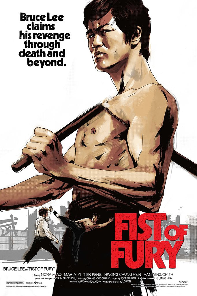 BRUCE LEE Fist Of Fury Movieartgallery