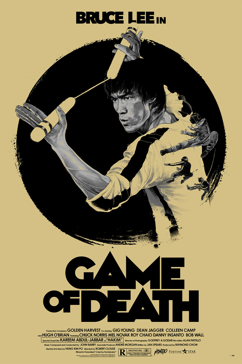 BRUCE LEE Game of Death AP Movieartgallery