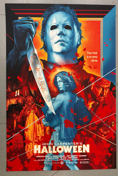 HALLOWEEN 1978 Signed by Nick Castle