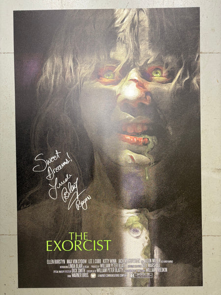 THE EXORCIST signed by Linda Blair