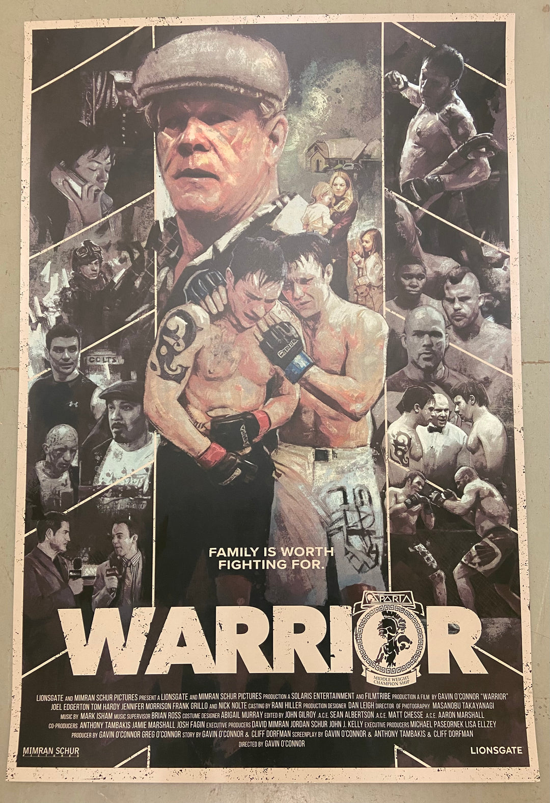 WARRIOR - TOM HARDY – Movieartgallery