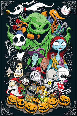 NIGHTMARE BEFORE CHRISTMAS OOGIE BOOGIE BASH