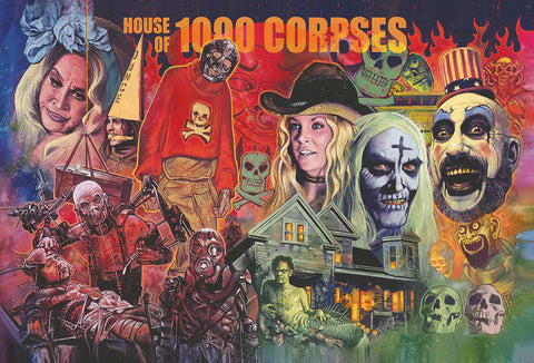 HOUSE OF 1000 CORPSES by Graham Humphreys