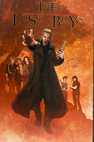 THE LOST BOYS Signed By Kiefer Sutherland