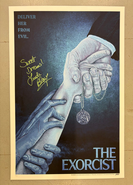 THE EXORCIST MONDO signed by Linda Blair