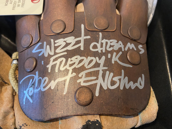 Robert Englund Autographed Freddy Krueger Authentic Glove with 'Sweet Dreams' Inscription