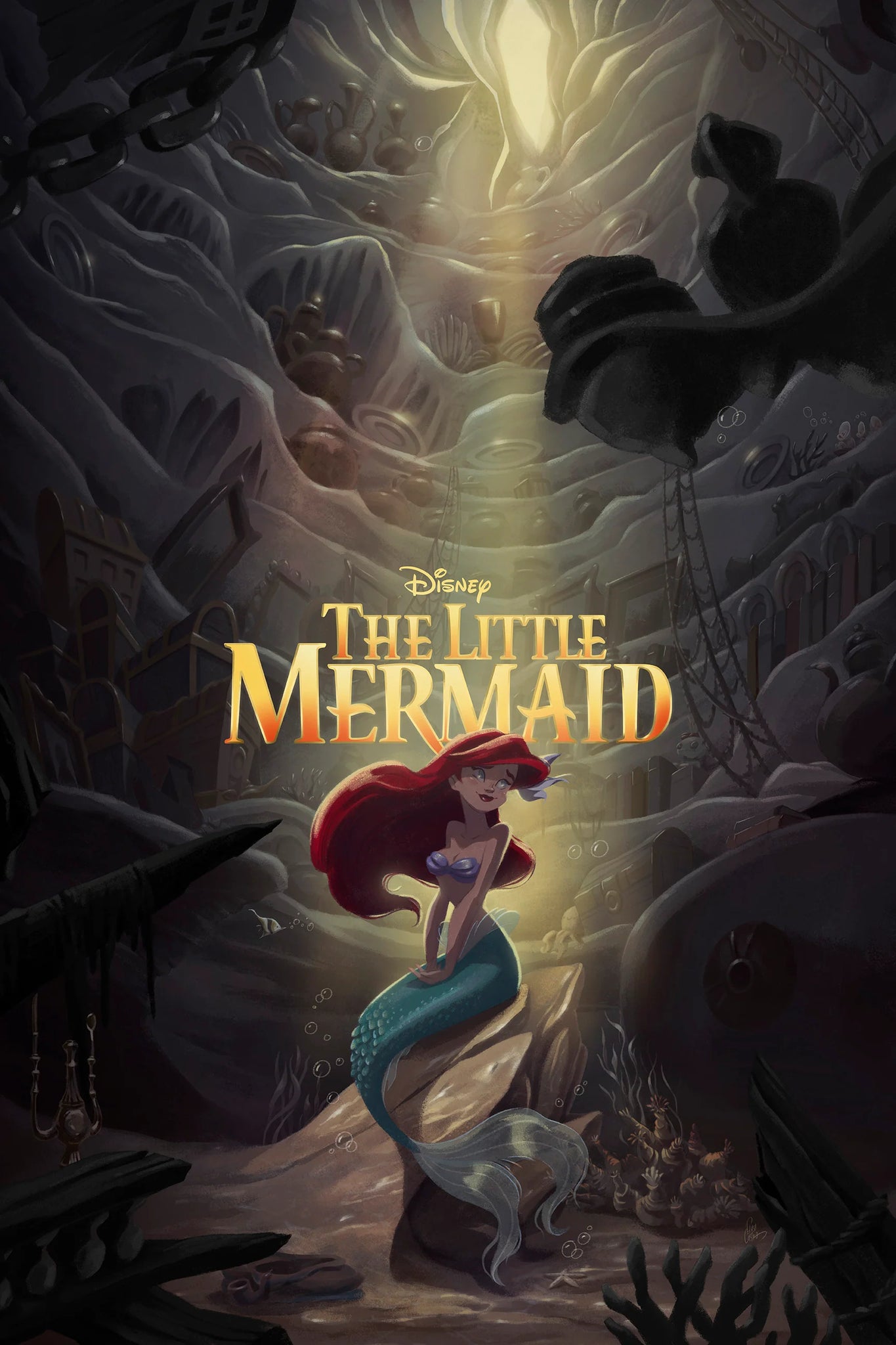 THE LITTLE MERMAID By Elysa Castro Variant