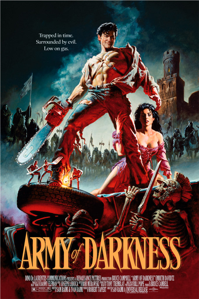 Army of Darkness Theatrical Poster by Michael Hussar