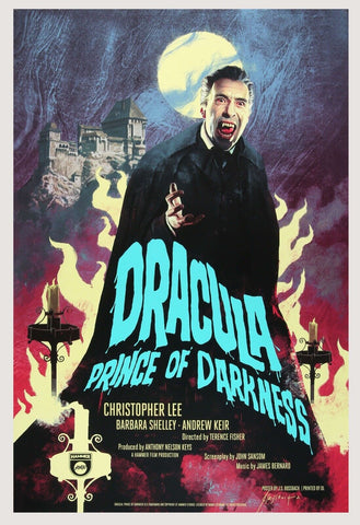 Dracula: Prince of Darkness Movie Poster MONDO