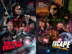 Escape From New York & Escape From L.A SET