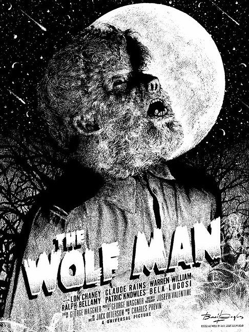 WOLF MAN Basil Gogos vs Elvisdead