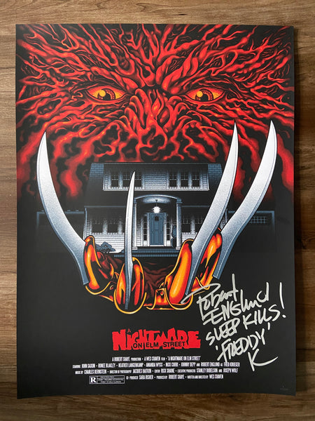 A NIGHTMARE ON ELM STREET by Pitchgrim Signed Autographed