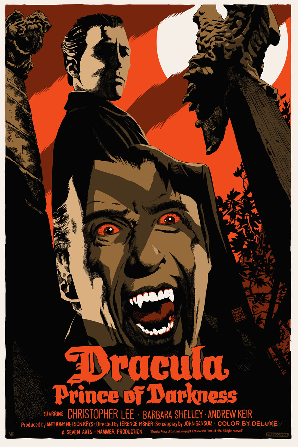 Dracula: Prince of Darkness Movie Poster Variant