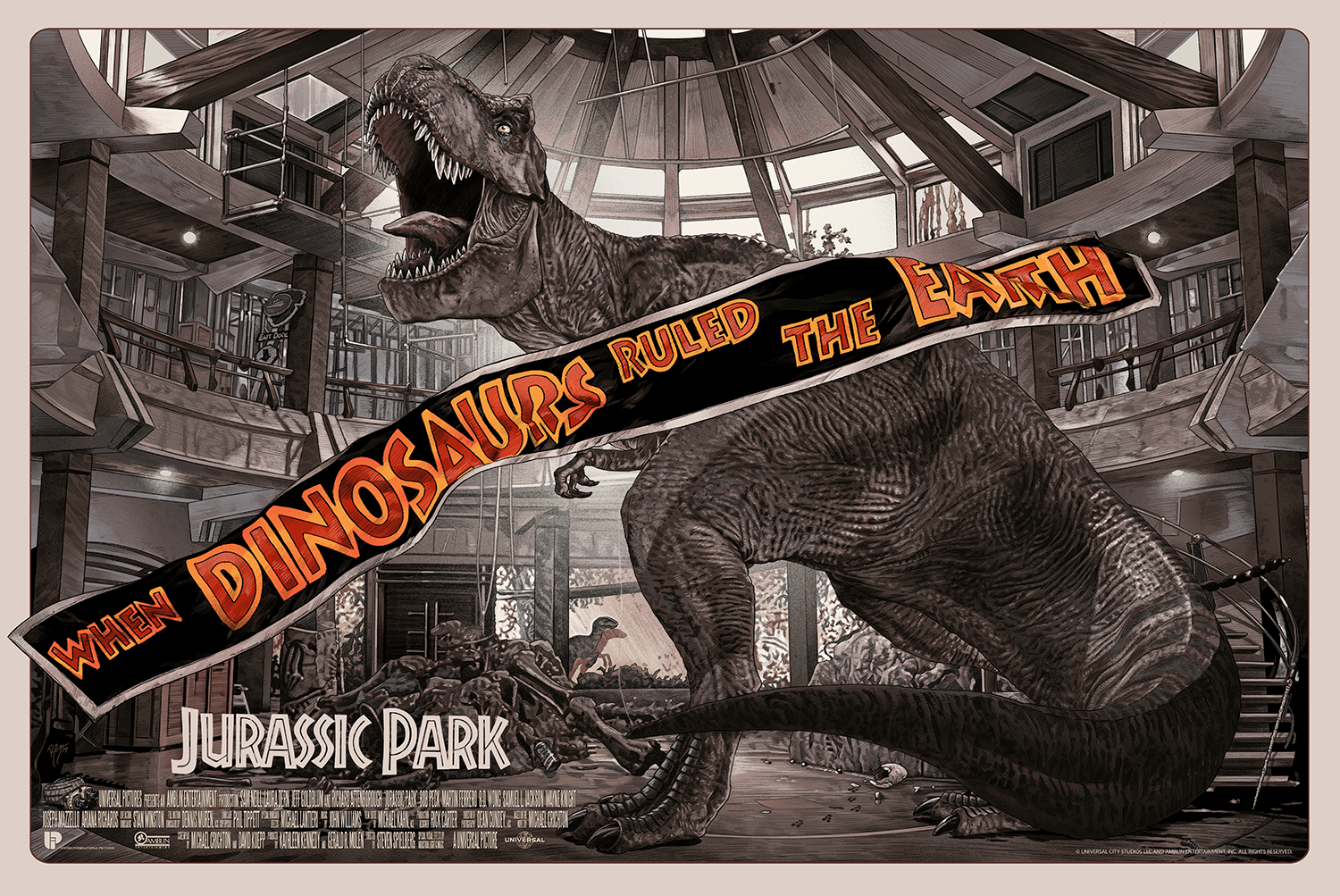 JUAN CARLOS RUIZ BURGOS "JURASSIC PARK" Variant