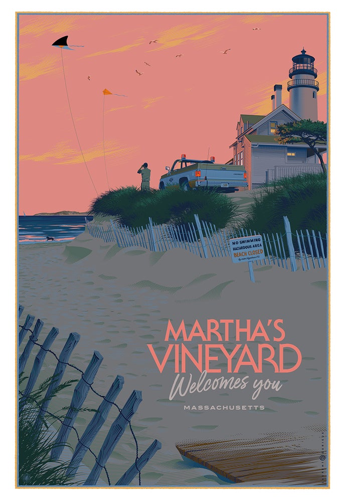JAWS MARTHA'S VINEYARD "SUNSET"
