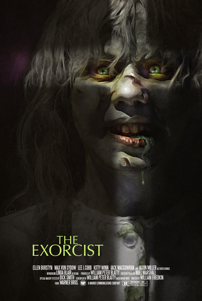 THE EXORCIST signed by Linda Blair