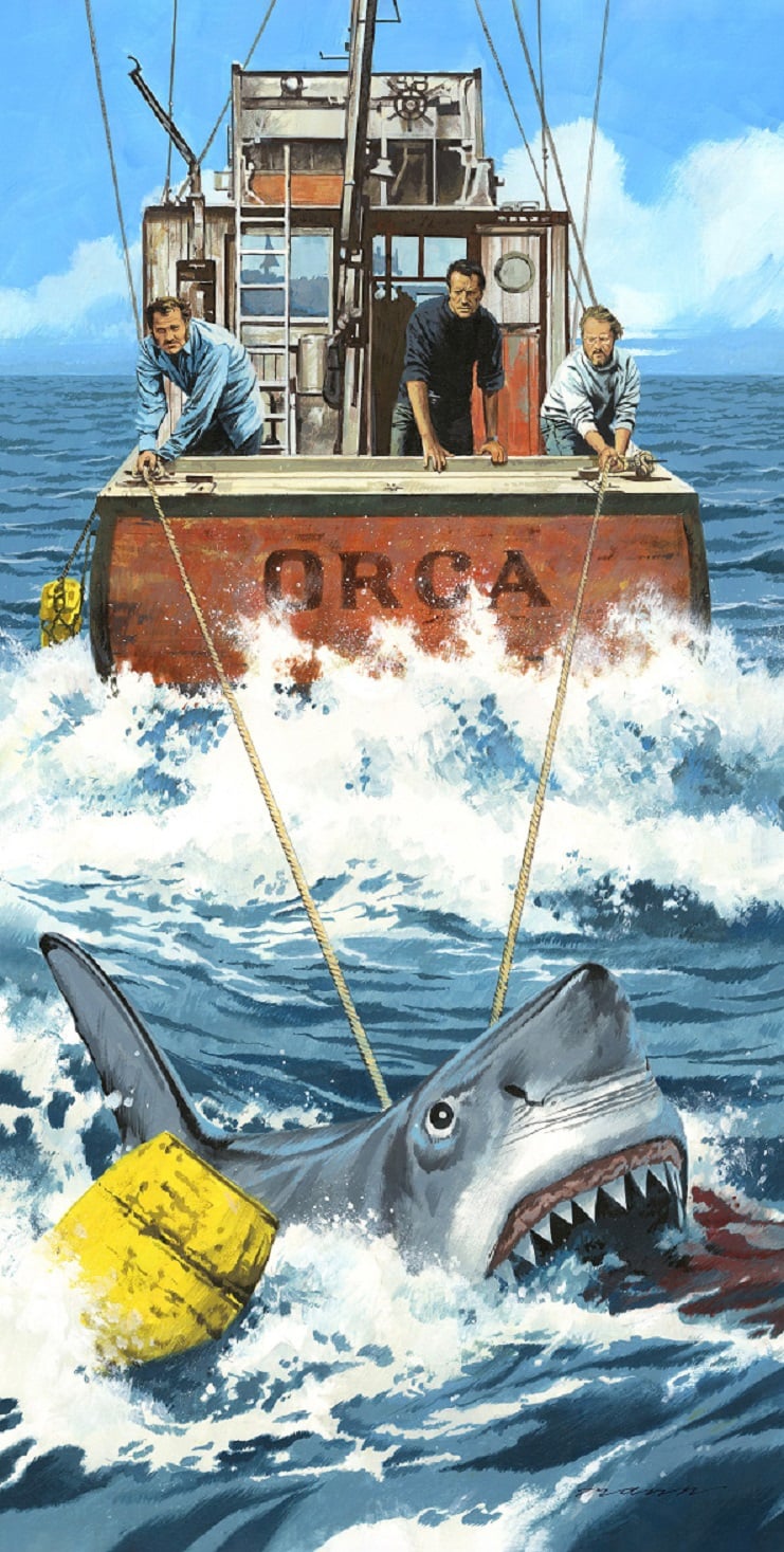 Jaws Orca Engine Jaws - The Orca – Movieartgallery