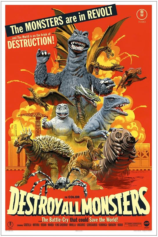 Destroy All Monsters AP Mondo Godzilla