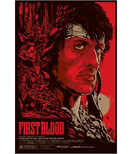 FIRST BLOOD Mondo – Movieartgallery